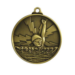 50MM Lightning Medal-Swimming from $8.11