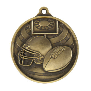 50MM Global Medal-Grid Iron Football from $7.60