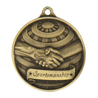 50MM Global Medal-Sportsmanship from $7.60