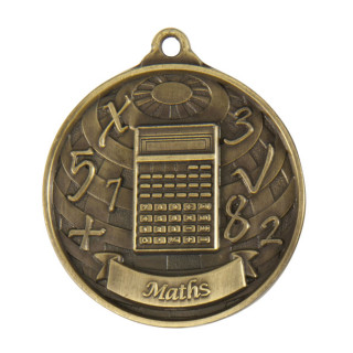 50MM Global Medal-Maths from $7.60