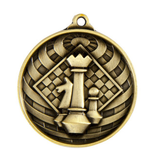 50MM Global Medal-Chess from $7.60