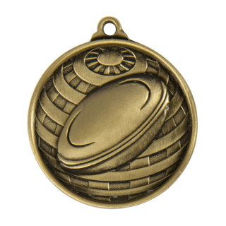 50MM Global Medal-Rugby from $7.60