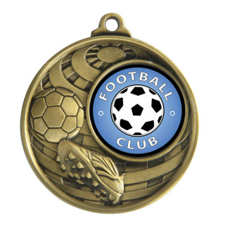 50MM Global Insert Medal -Football  from $7.60