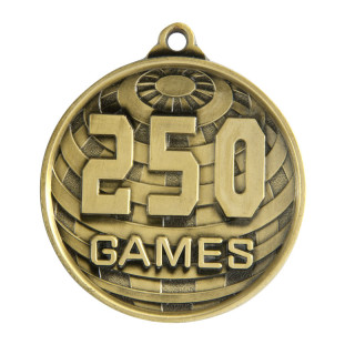 50MM Global Medal-No. Games (250) from $7.60