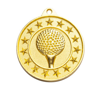 50MM Shooting Star Medal - Golf from $7.60
