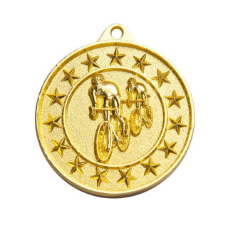 50MM Shooting Star Medal - Cycling from $7.60