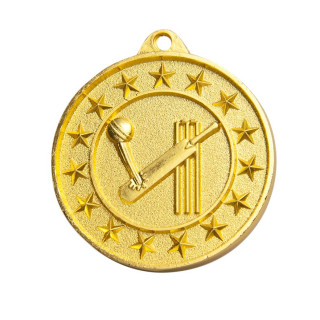 50MM Shooting Star Medal - Cricket from $7.60
