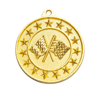 50MM Shooting Star Medal - Motorsport Flags from $7.60