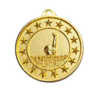 50MM Shooting Star Medal - Swimming from $7.60
