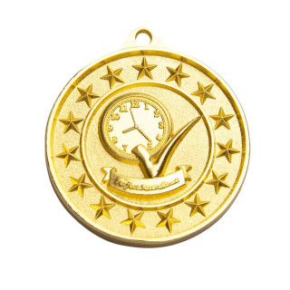 50MM Shooting Star Medal - Perfect Attendance from $7.60