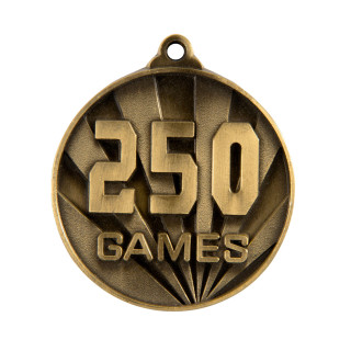 50MM Sunrise Medal-No. Games (250) from $7.60