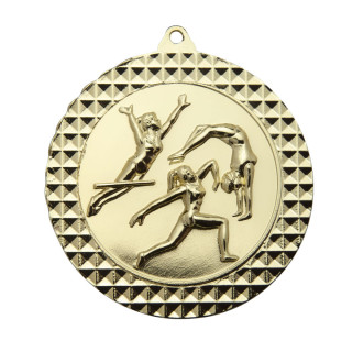 70MM Waffle Medal Gymnastics Fem. from $8.14