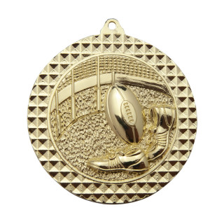 70MM Waffle Medal Aussie Rules from $8.14