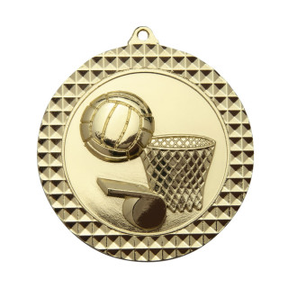 70MM Waffle Medal Netball from $8.14