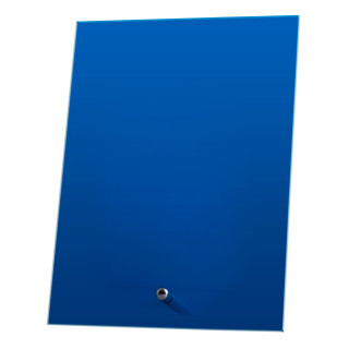 Laser Glass Rectangle Blue from $17.32