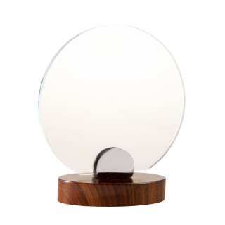 Round Glass/Timber Base from $35.41