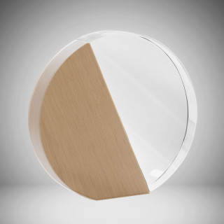 160MM Circle-Light Timber Crystal from $97.45