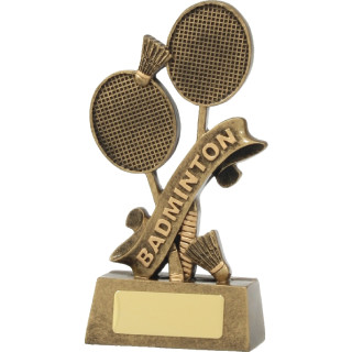 160MM Gold Badminton Trophy from $11.68