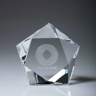 100MM Crystal Star Paperweight in G/Box from $26.39
