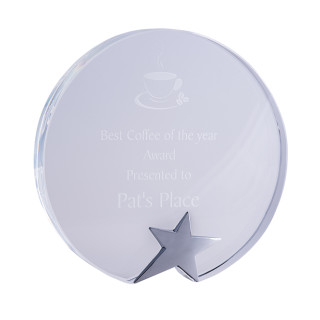 Crystal Rounded Star from $86.96