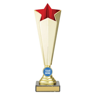 Mega Star Logo - Red
