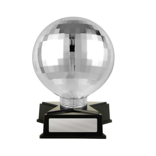 189MM Silver Disco Ball on Base  from $12.43