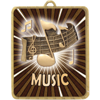63 x 75MM Music Lynx Medal from $7.28