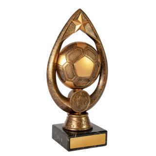 170MM Football Gold Theme on Base from $7.25