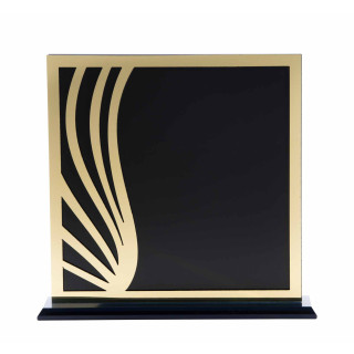 Square Black Laser Glass with Acrylic from $40.43