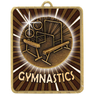 63 x 75MM Gymnastics Lynx Medal from $7.28