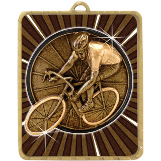 63 x 75MM Cycling Lynx Medal from $7.06