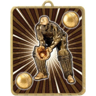 63 x 75MM Lynx Male Wicketkeeper Medal from $7.28