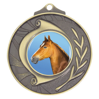 52MM Wreath Horse Medal from $6.59