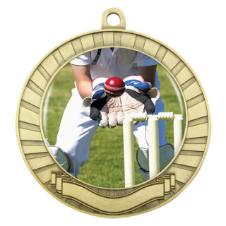 70MM Eco Scroll Wicketkeeper Medal from $7.66