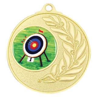 50MM Shiny Wreath Archery Medal from $6.00