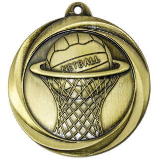 50MM Netball Whirl Medal from $5.52