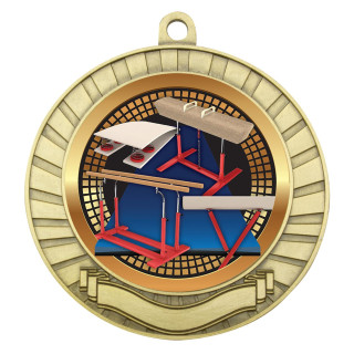 70MM Gymnastics Eco Scroll Medal from $7.44