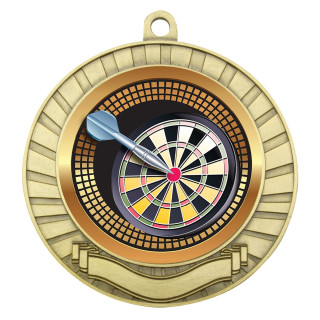 70MM Darts Eco Scroll Medal from $7.44