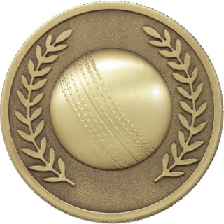 60mm Prestige Cricket Medal Coin with Case