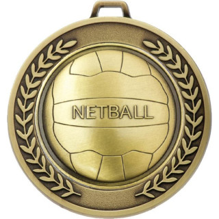 70MM Netball Prestige Medal from $12.09