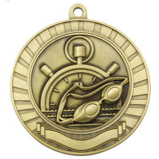 70MM Eco Scroll Medal - Swim from $7.66