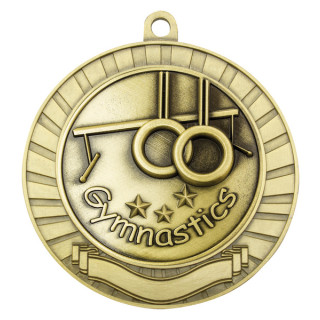 70MM Eco Scroll  Gymnastics Medal from $7.66
