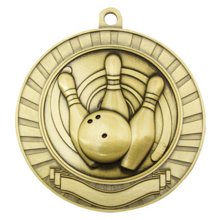 70MM Eco Scroll  Tenpin Medal from $7.66