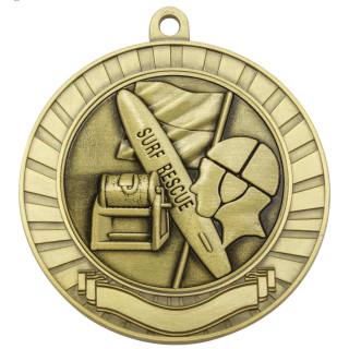 70MM Eco Scroll Medal - Lifesaving from $7.66
