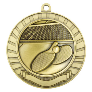 70MM Eco Scroll  Table Tennis Medal from $7.66