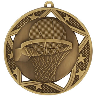 70MM Basketball Star Medal from $7.57