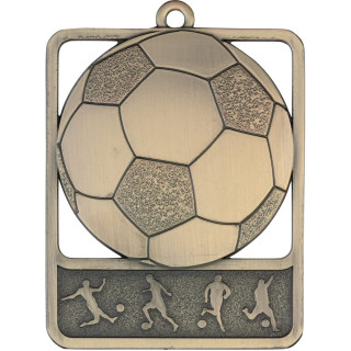60MM Soccer Framed Medal from $6.95