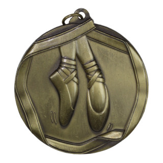 60mm Dance Antique Medal