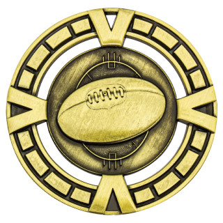 65MM Varsity Aussie Rules Medal from $5.69