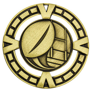 65MM Varsity Rugby Medal from $5.69